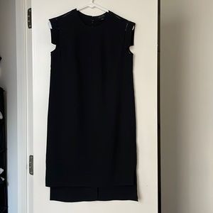 All Saint black sleeveless dress with open seems style
